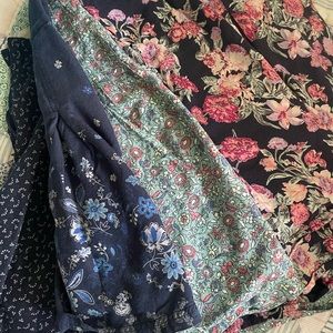 Fat Face colorful fun  cotton lined skirts: bundle of 4!